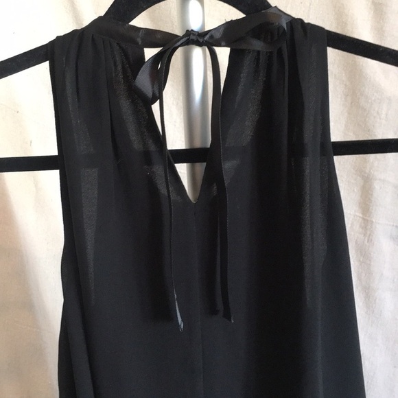 Max Studio Chiffon tunic with beaded collar - Picture 5 of 6